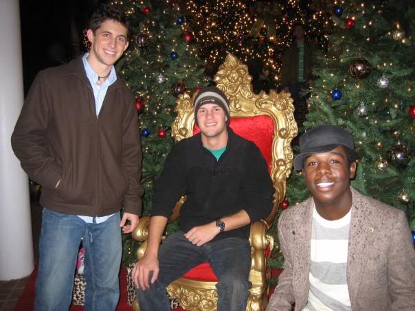 2914's own Christmas card...with Trey in the background...