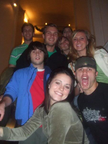 Picture perfect coming down the escalator