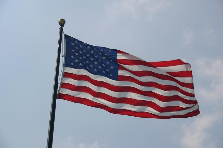 USA Flag, Chicago, IL