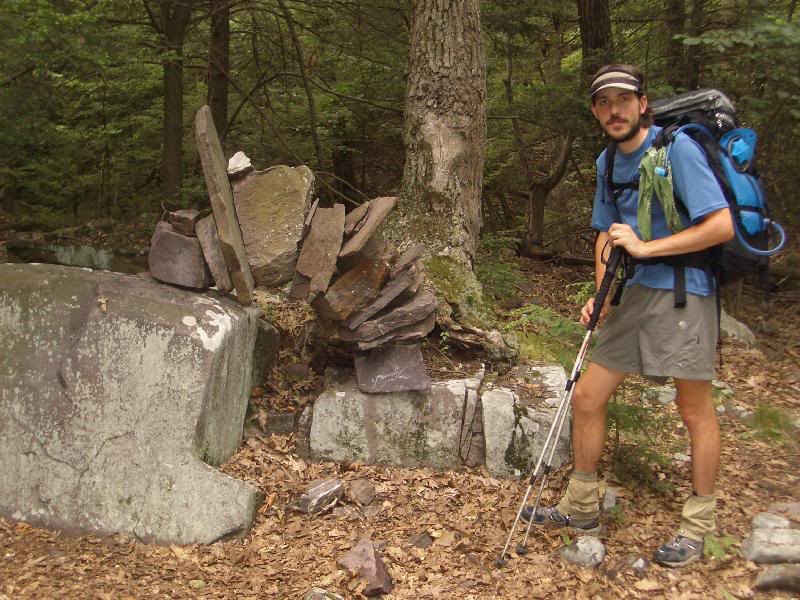 01-Timber next to a cool rock arch
