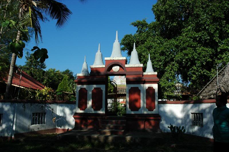 Entrance of Boddhidharma Vihara, Karang Lendang, Bentek...