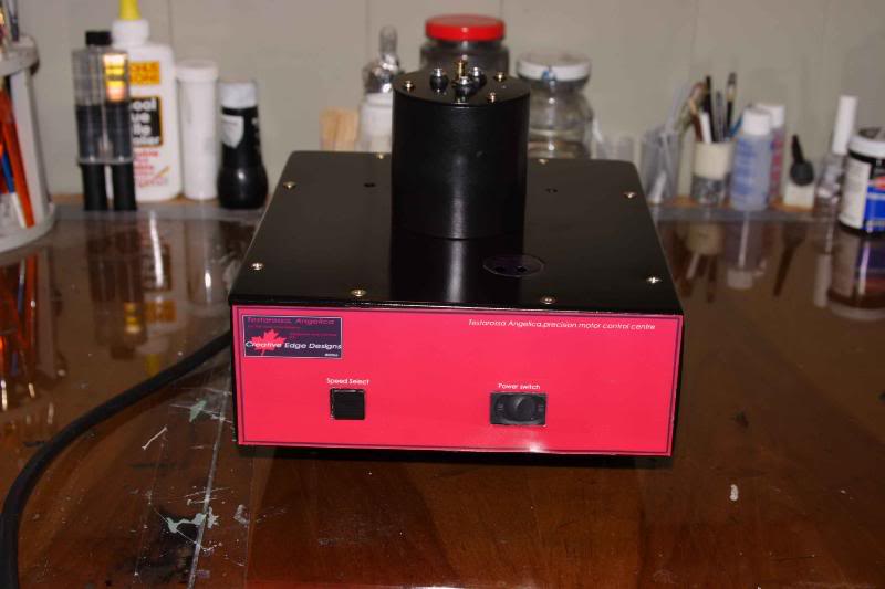 Completed motor assemby