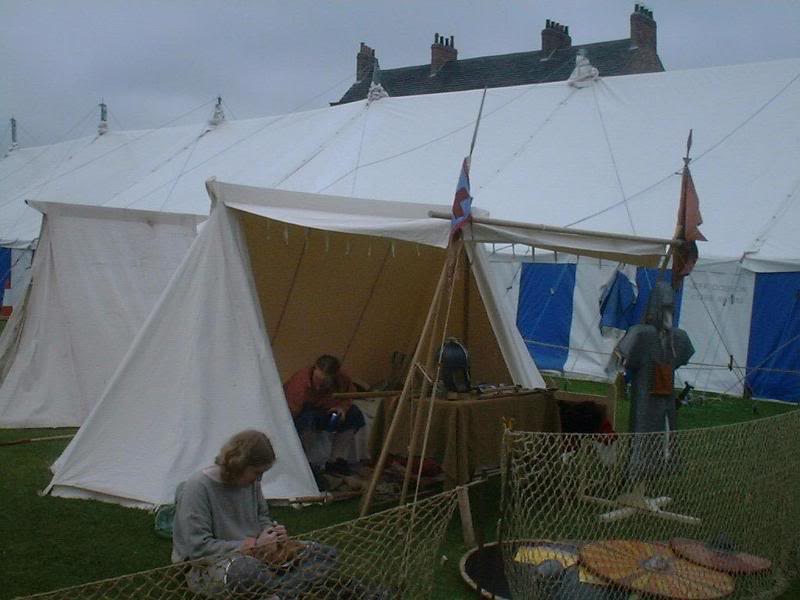Saxon Tent Side Opening