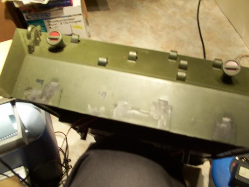 after cutting the rear tool holders