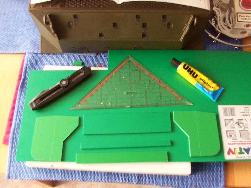 constructing the rear stowage bin