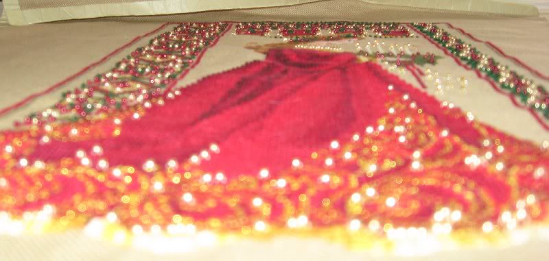 Celtic Christmas beads