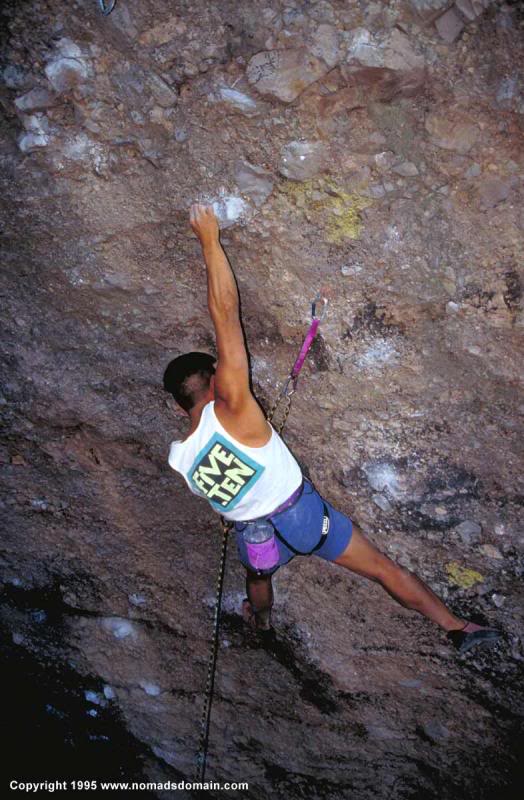 Hot Lava Lucy, 5.13a
