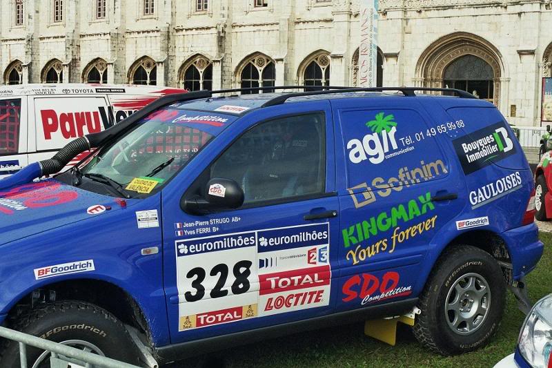 Dakar 2006 ...in front of the Belem palace.