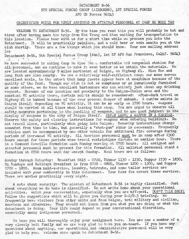 Welcome to Detachment B-56