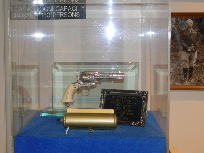 Replica of Patton's pistol
