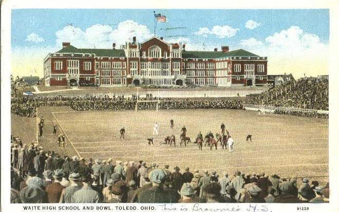 Waite High School with Bowl