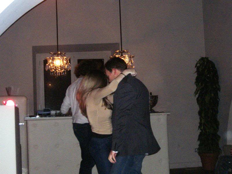 Then Nat and Trey started to dance on the bare danceflo...