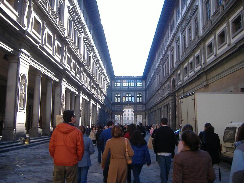Went to the Uffizi Galleria