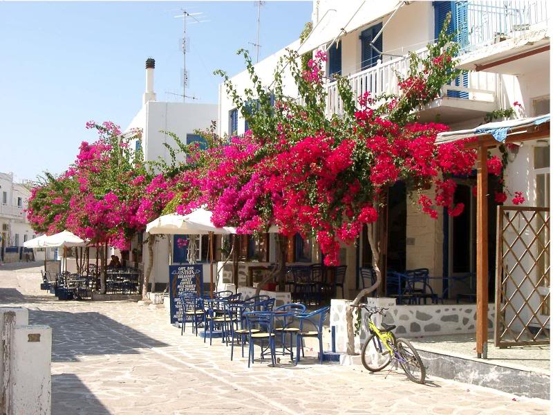 Antiparos street, Cyclades, Greece