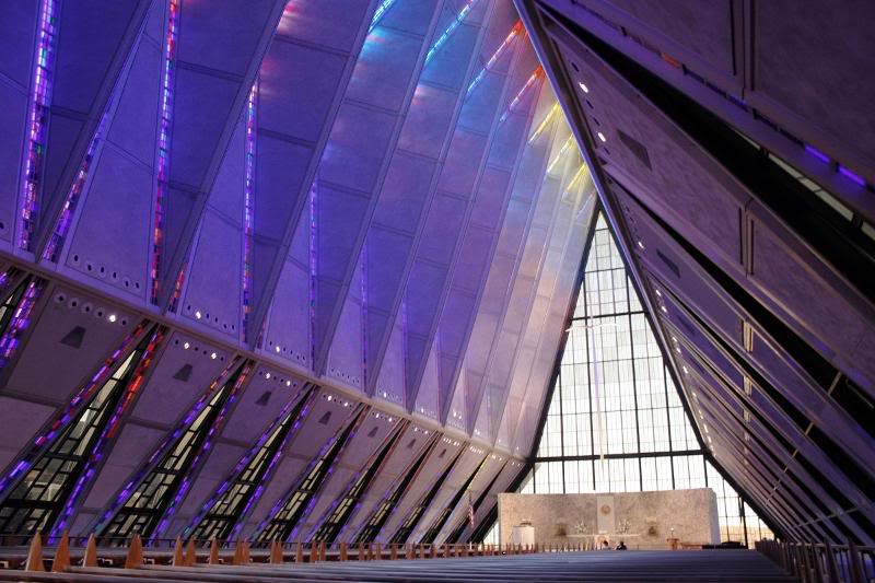 What a view of the interior of the Protestant portion o...