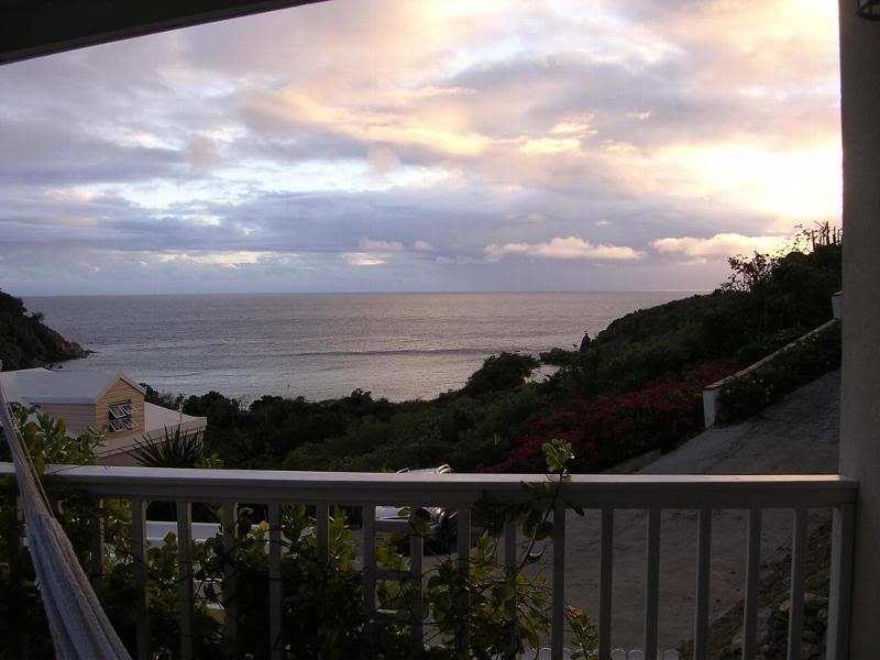 sunset view from LaSirena