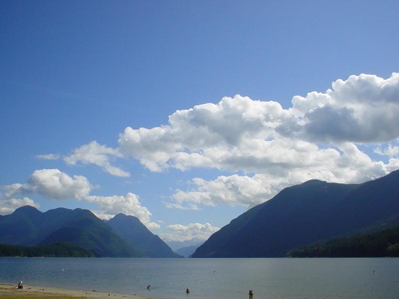 Allouette Lake and Golden Ears Mountains B.C. 2003