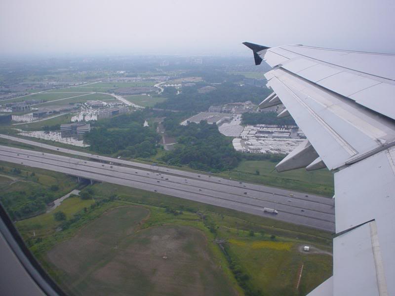 Over the 401 going to B.C. 2005