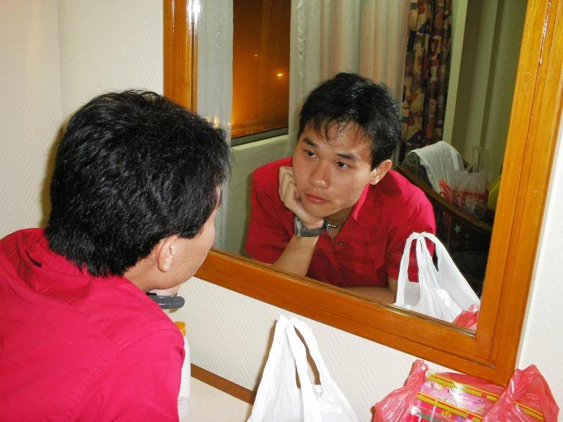 Pika Speaking to the Mirror