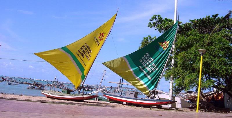 The Rafts and the little fishing boats