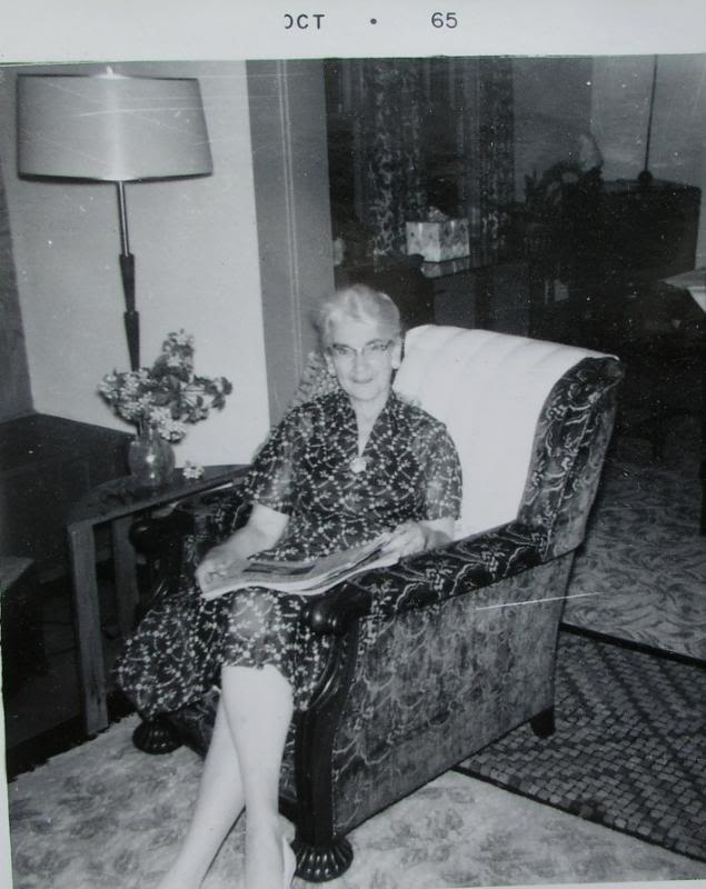 Marion Wallace Dawes, 1965, at her home in Waverley