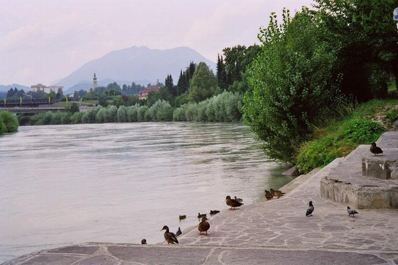 Villach lungo il fiume