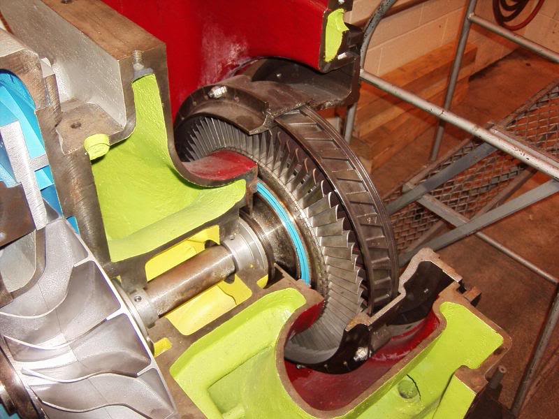 ge fdl turbocharger cutaway - 2