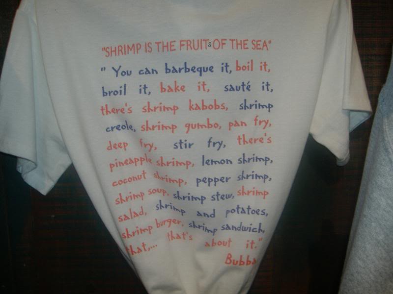 bubba gump shrimp