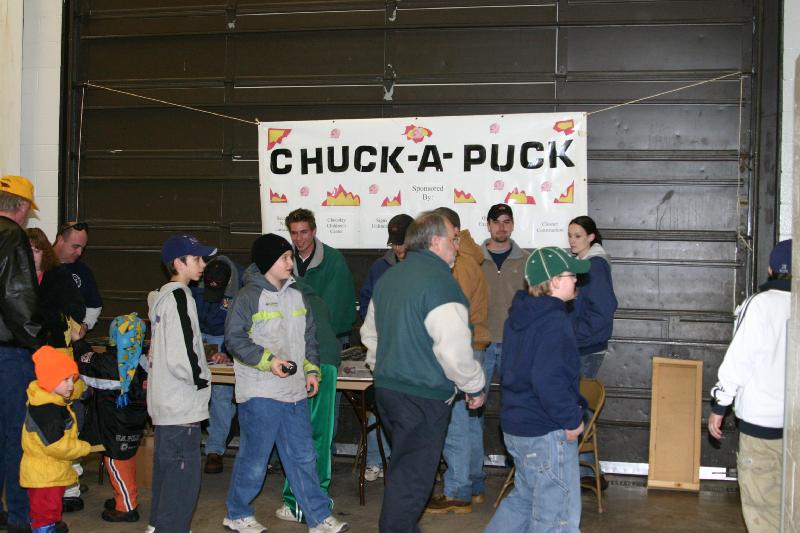 The Chocolay boys running the Chuck-a-Puck