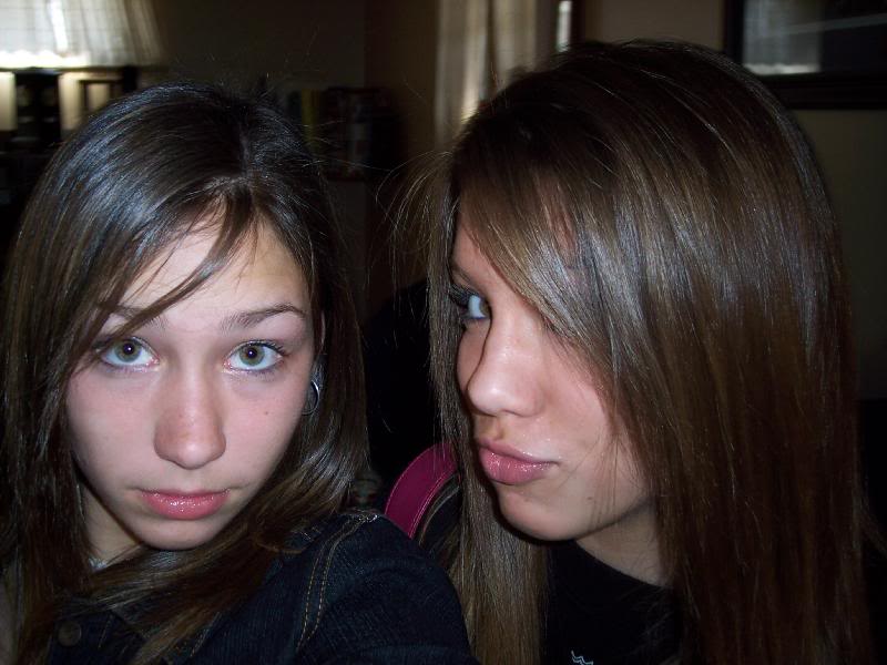 beth and me before the game