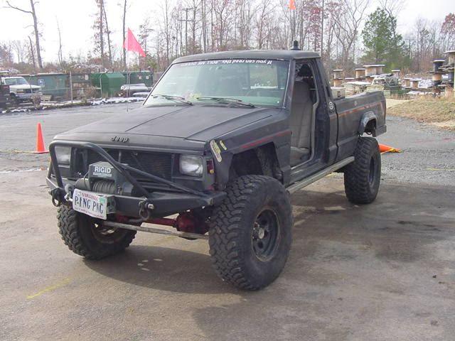 Another shot of how beat down my rig looked before the ...