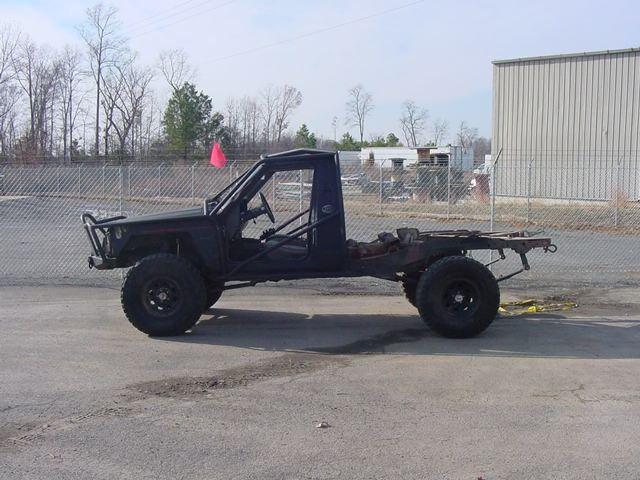 Here is the rig after I removed the bed