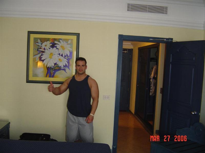 Phil has arrived and is ready to go