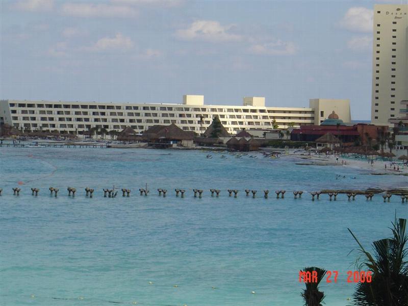 Pier destroyed from hurricane