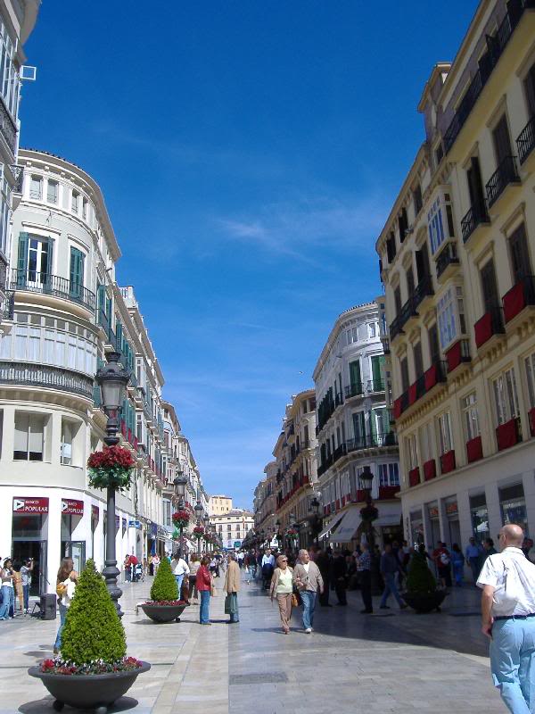beautiful streets of Malaga