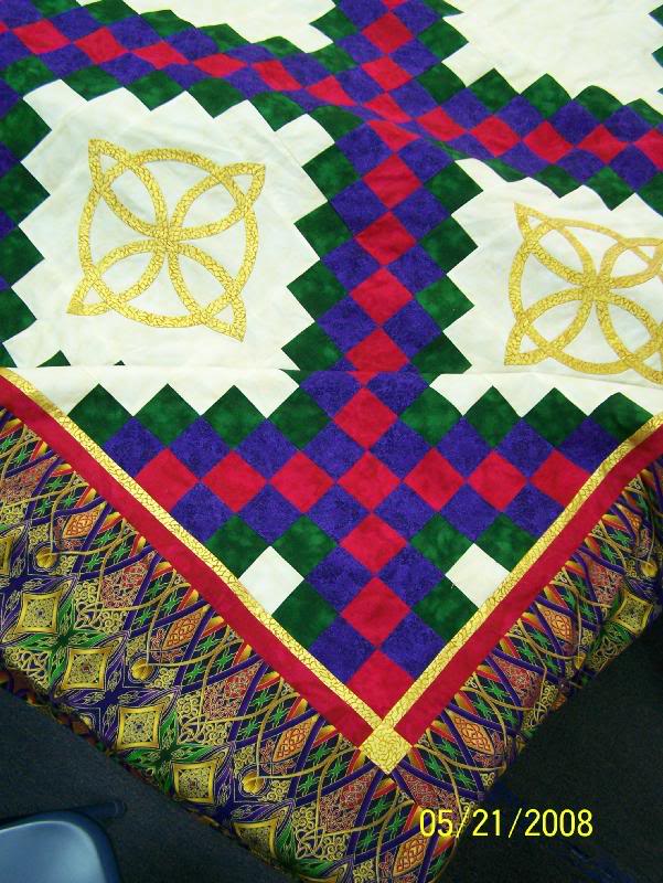 Wedding Gift with Celtic Applique