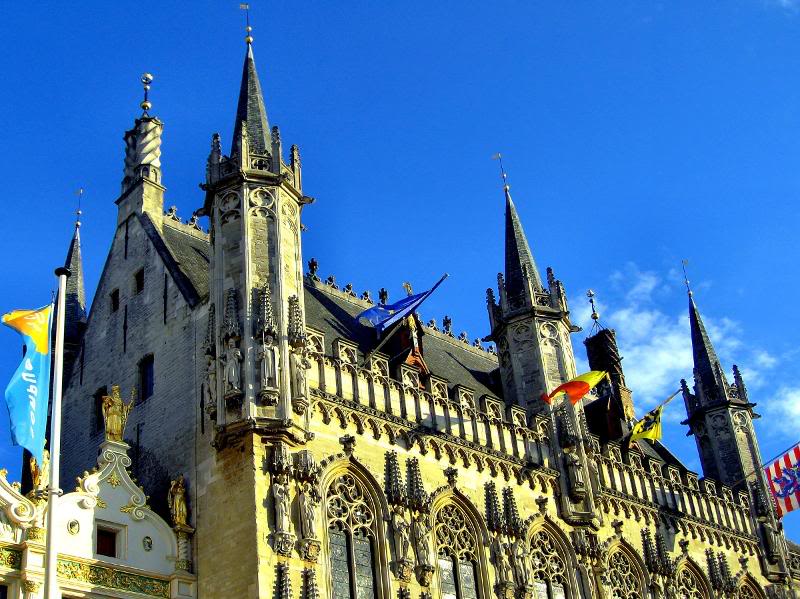 Bruges Stadhuis on the Burg