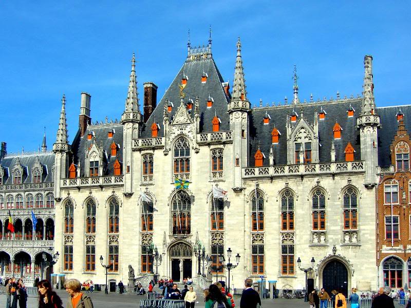 Provinciaal Hof on the Markt at Bruges