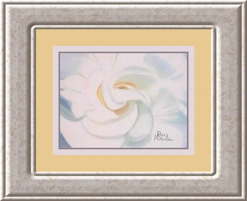 Gardenia Watercolor Painting by Pam Houle
