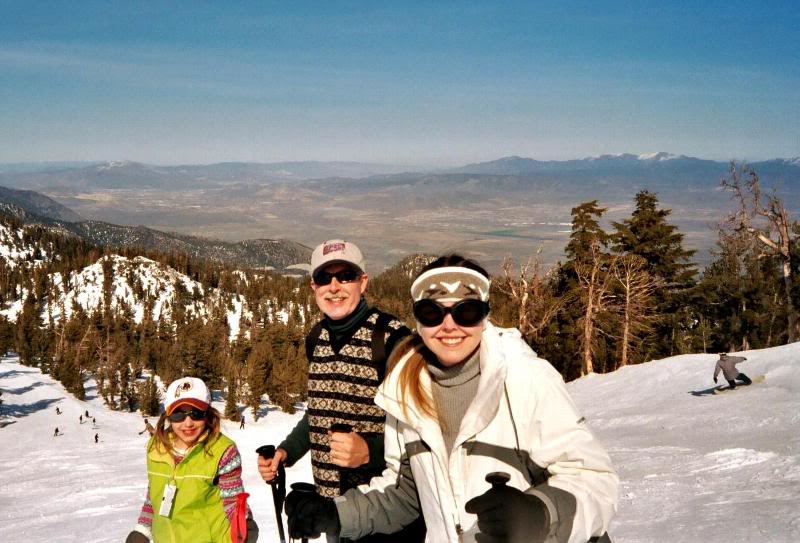 View of NV desert from Heavenly