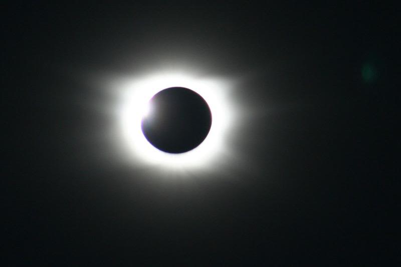 Eclipse - the diamond at beginning of totality