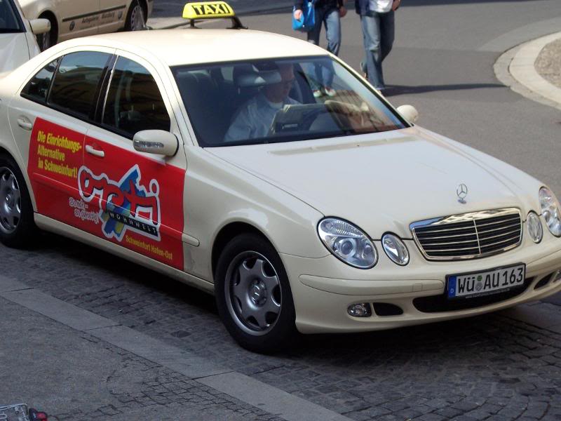 They have mercedes taxis.