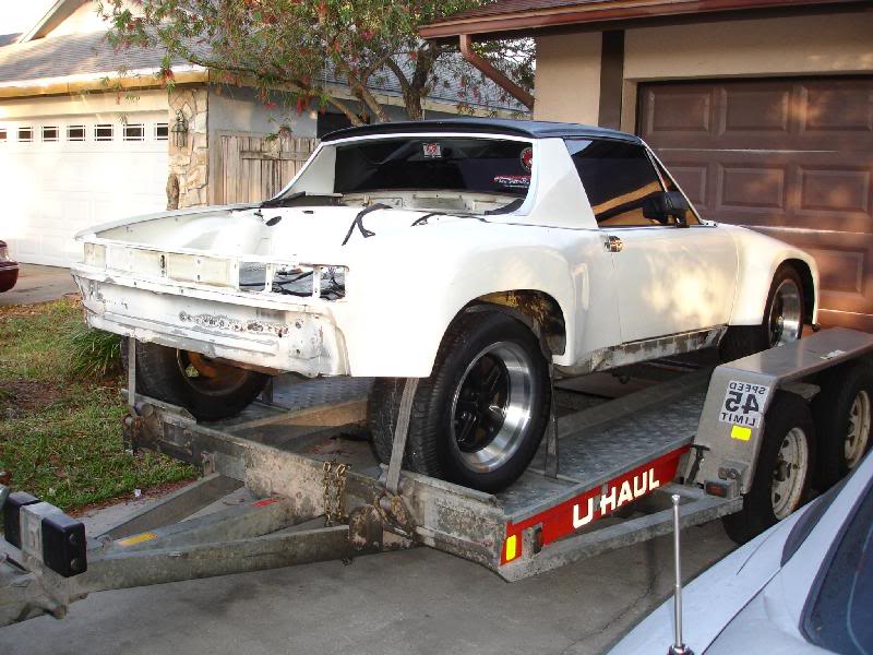 On the truck waiting to go to my Tn shop for repairs