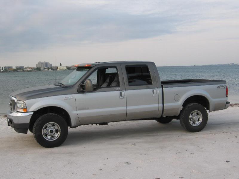On the beach in florida