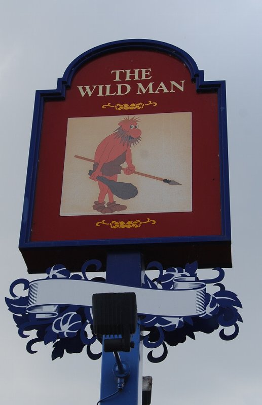 Pub Sign Sproughton Wild Man DSC_0037