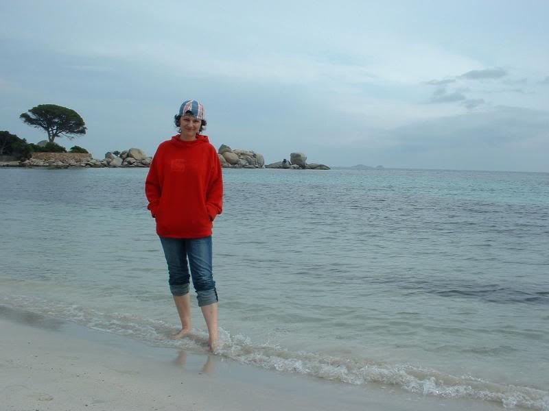 Palombaggia, o plaja superba, lipseste soarele :(