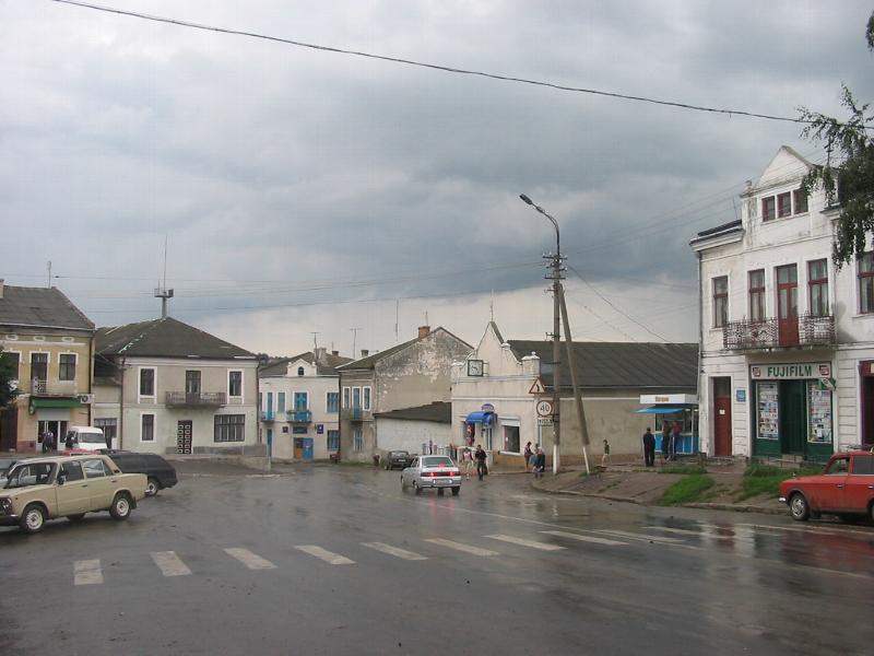 Pidhaytsi Central Square