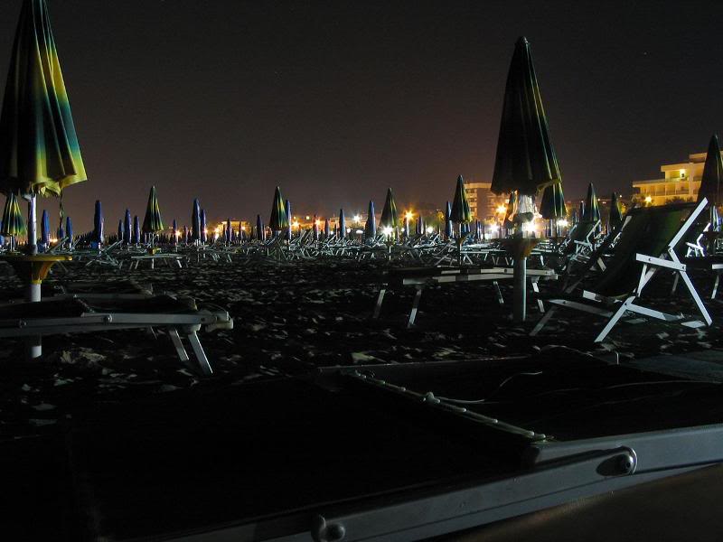 spiaggia di notte - Alba Adriatica - sea at night - Alb...