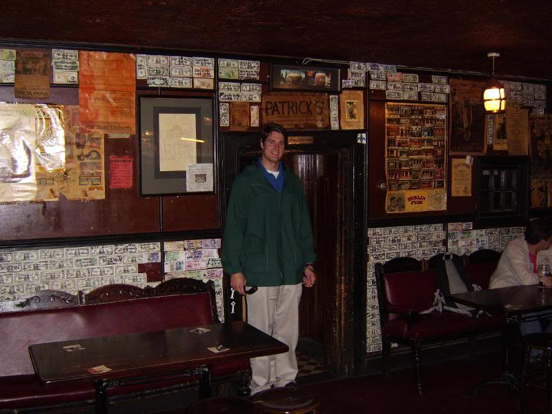 Me standing in the pub