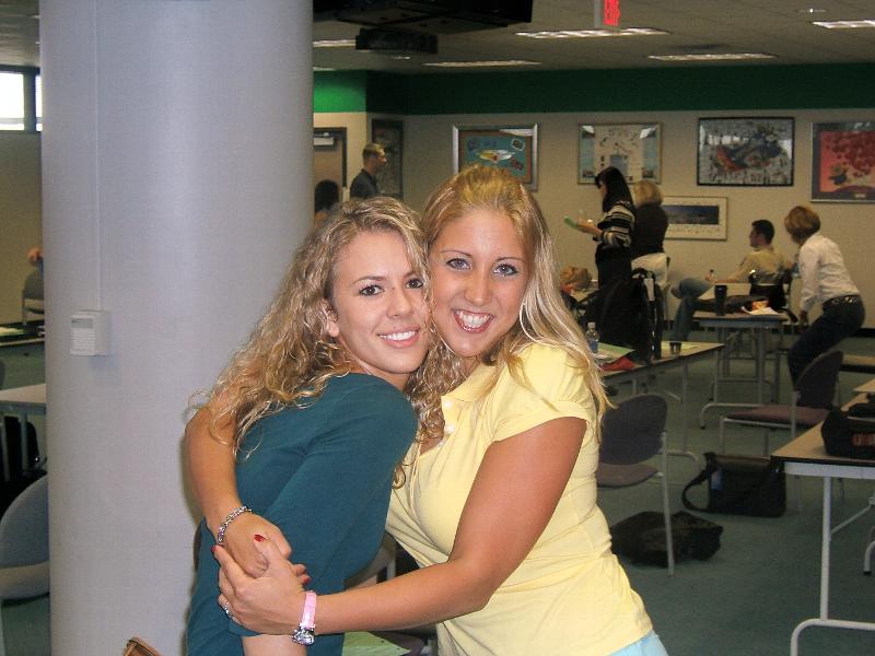 Steph and the roomie